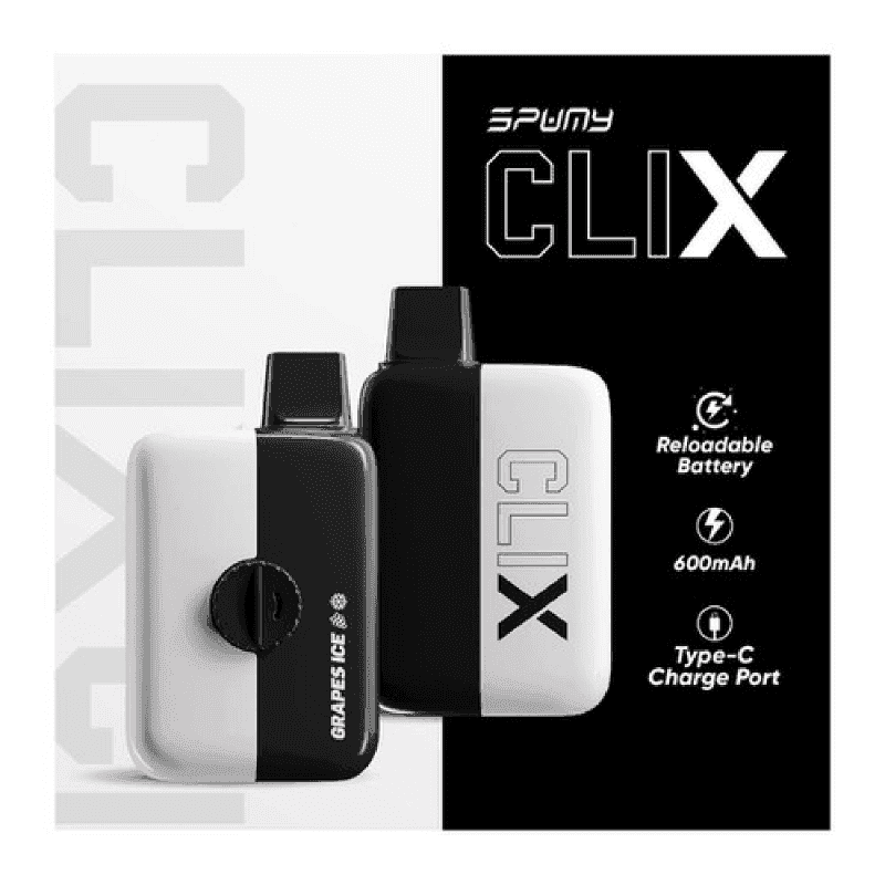 SPUMY Clix斯邦迷換彈拋棄式一次性7500口:圖片 3