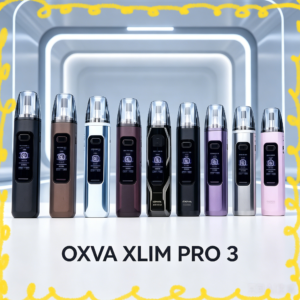 OXVA Xlim Pro3 小蠻牛三代主機全色系一覽圖