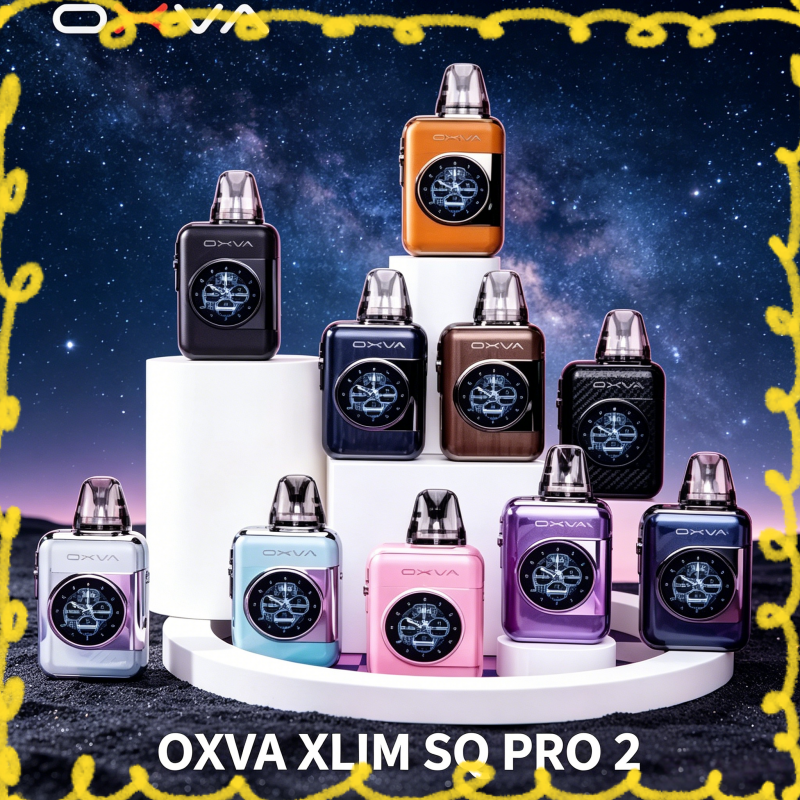 OXVA XLIM SQ PRO 2 電子煙主機 多色外觀 輕巧便攜