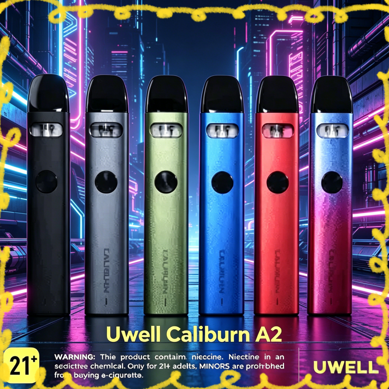 Uwell Caliburn A2 電子煙主機 多色可選輕巧款