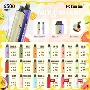 KISS凱斯拋棄式電子菸 全口味款 台灣推薦